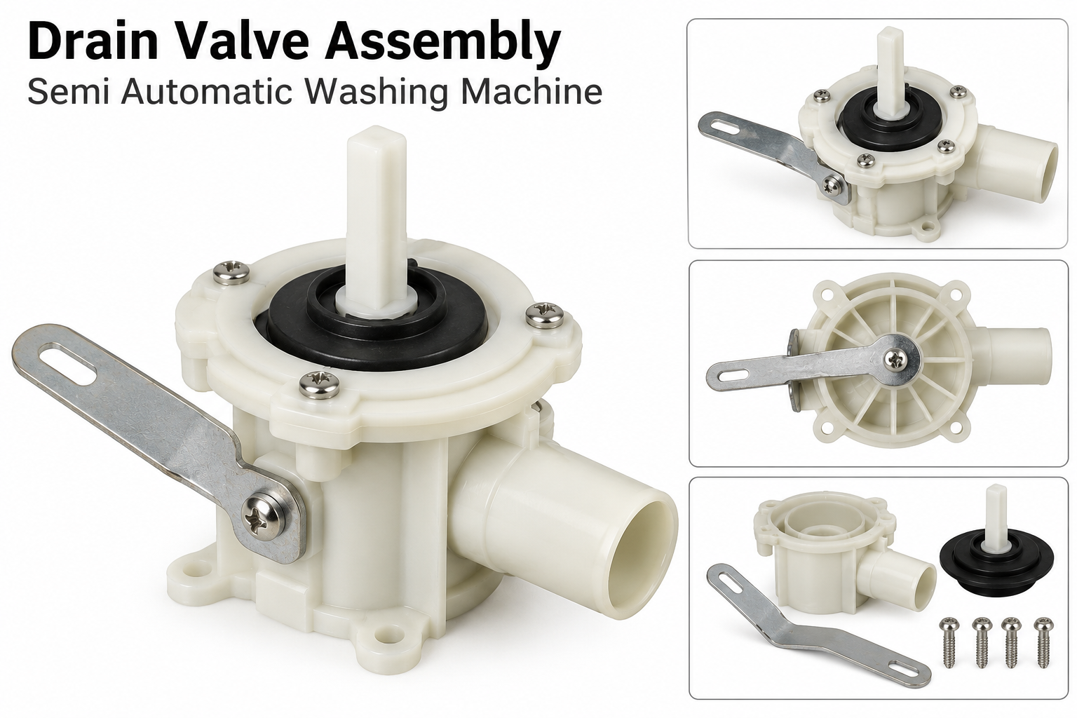 Drain Valve Assembly Semi Automatic Washing Machine