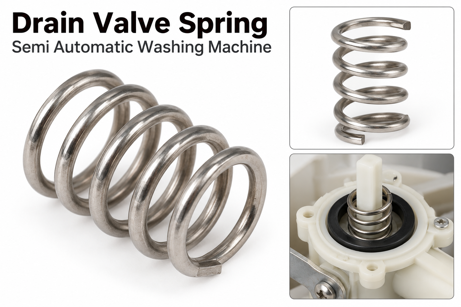 Drain Valve Spring Semi Automatic Washing Machine