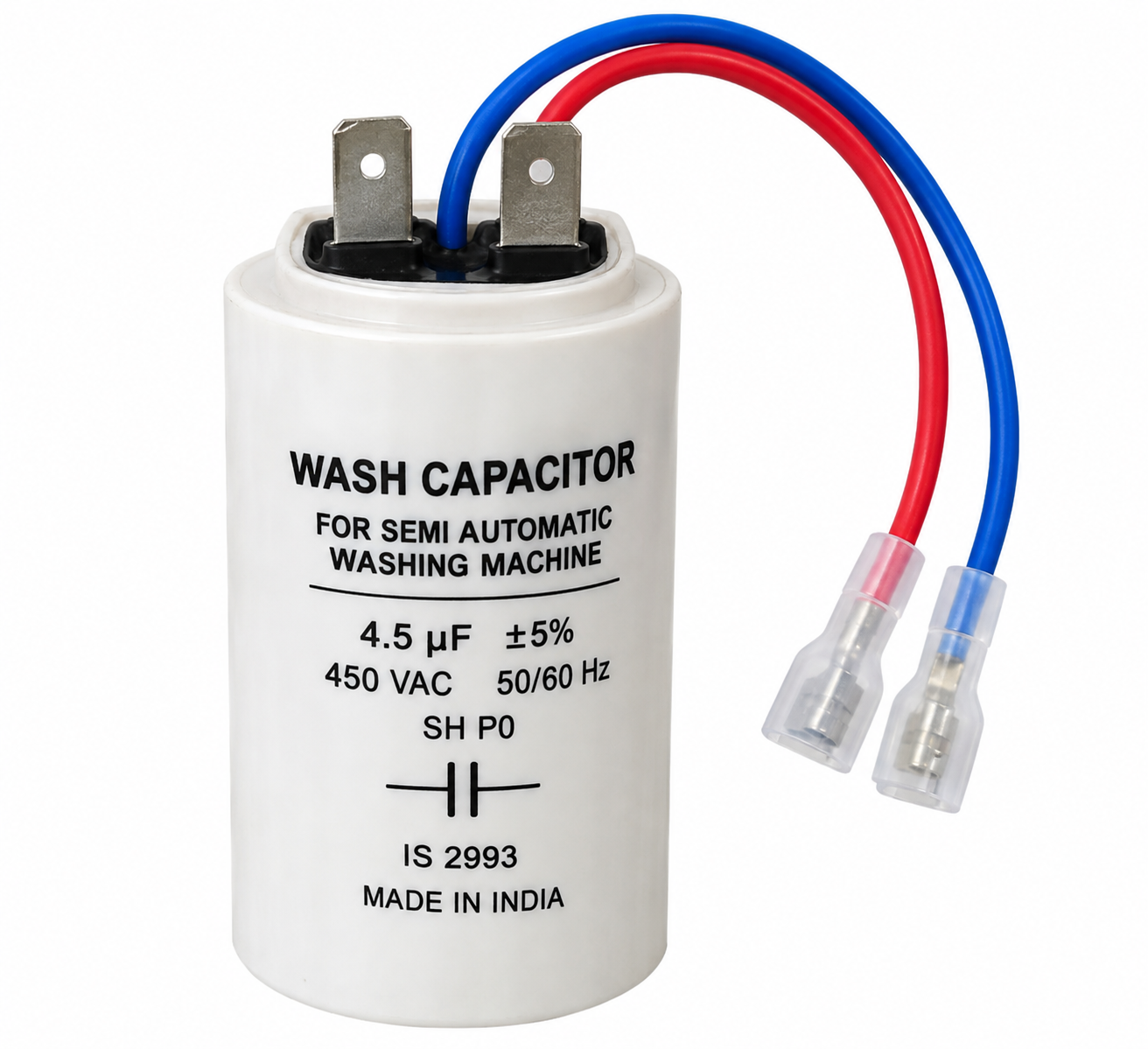 Spin & Wash Capacitor Semi Automatic Washing Machine