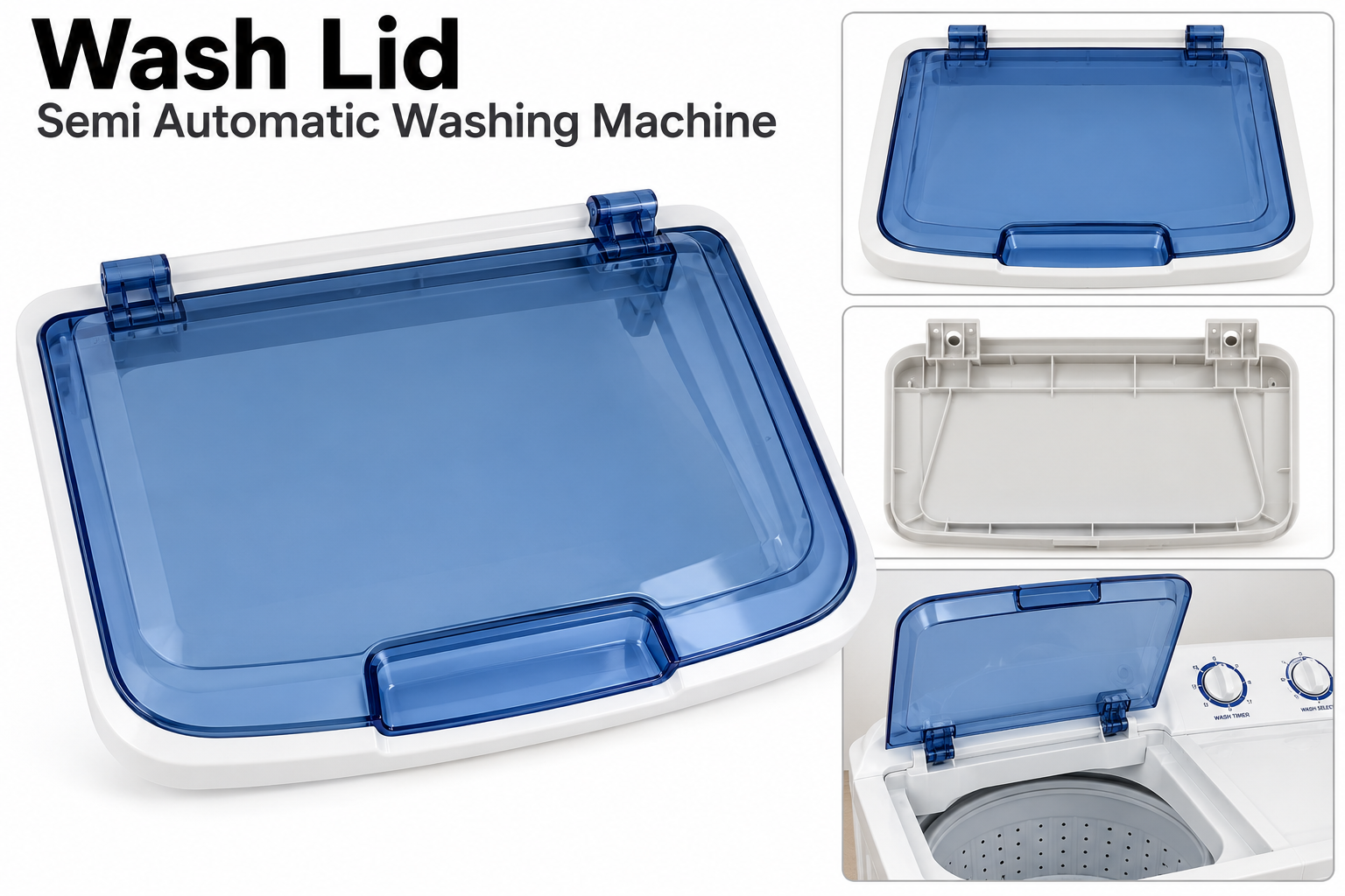 Wash Lid Semi Automatic Washing Machine