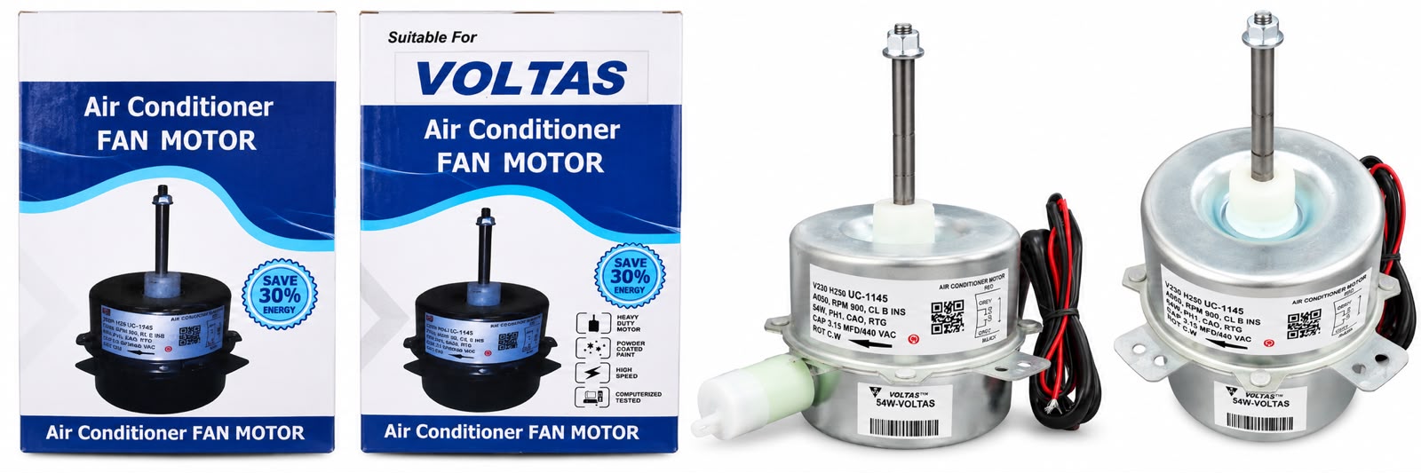 1.5 TR, 2 TR, Outdoor Fan Motor